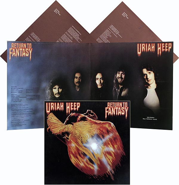 Uriah Heep / Return To Fantasy / gatefold with insert / Warner-Bronze BS 2869 [D4]
