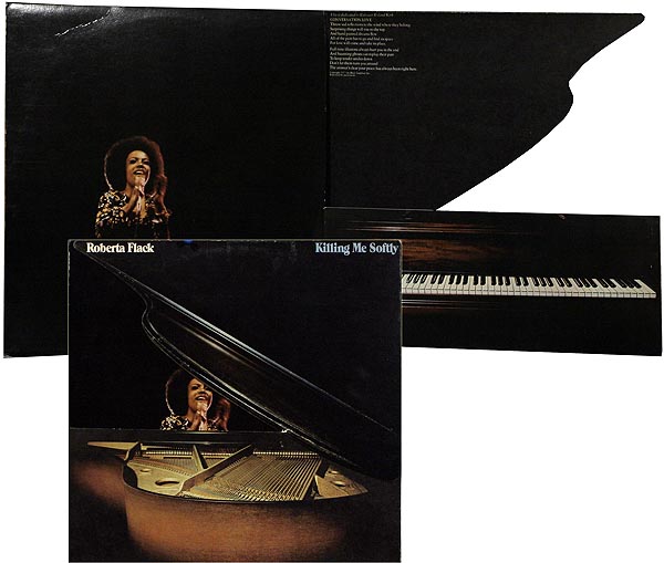 Roberta Flack / Killing Me Softly / shaped cover / Atlantic DS 7271 [D2][D2][F4]
