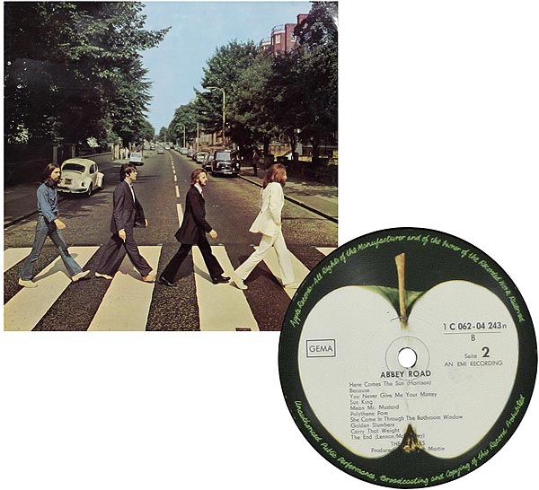 Beatles / Abbey Road / German Apple 1C-062-04 243 [C6+]