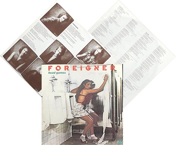 Foreigner / Head Games / with insert / Atlantic SD 29999 [A4][A4]