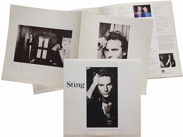 Sting / Nothing Like The Sun / 2LP jacket cover with leaflet / A&M SP-6402 [D3][D3][D3][D3][D3]