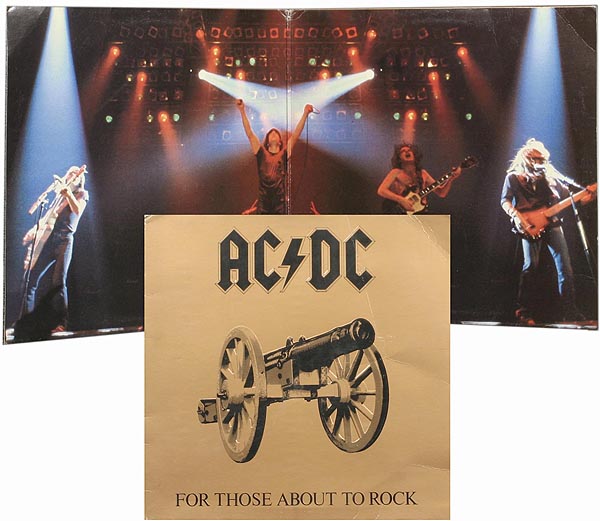 AC/DC / For Those About Rock / gatefold / Atlantic SD 11111 [A1][A1][DSG]
