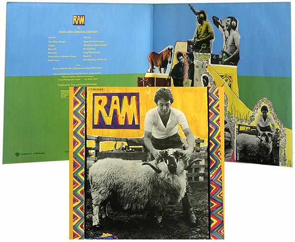 Paul McCartney / Ram / gatefold / Apple SMAS-3375 [D5+]