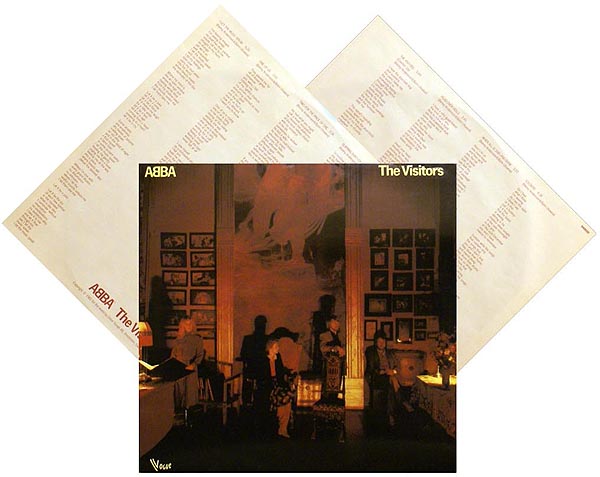 Abba / The Visitors / with insert / Epic EPC 10032 [F4]