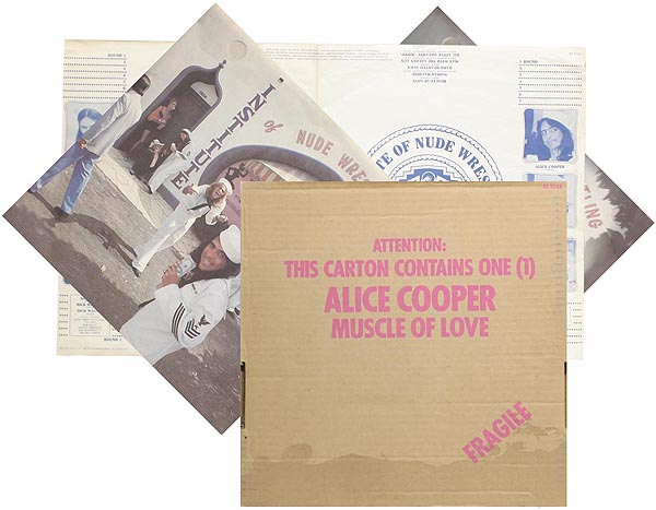 Alice Cooper / Muscle Of Love / cardboard box  with insert & leaflet / Warner BS 2748 [A1][DSG]