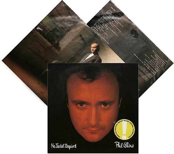 Phil Collins / No Jacket Required / with insert / Atlantic 81240 [D1]