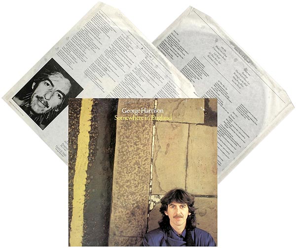 George Harrison / Somewhere In England / with insert / DHK 3492 [B4]