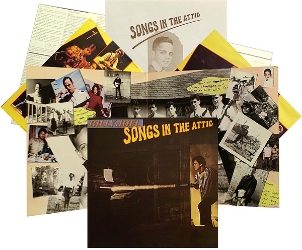Billy Joel / Songs In The Attic / gatefold with insert & leaflet / TC 37461 [B1][B1][DSG]