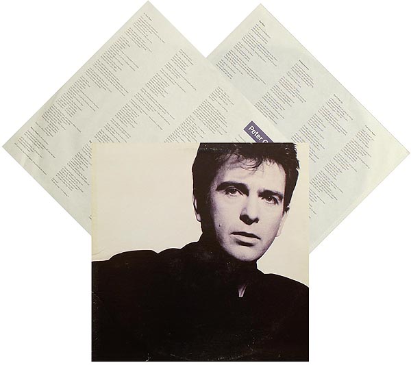 Peter Gabriel / So / with insert / GHS 24088 [D1][D1][D1]
