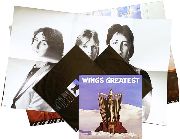 Wings / Wings Greatest / with insert & poster / Capitol 11905 [D5+]