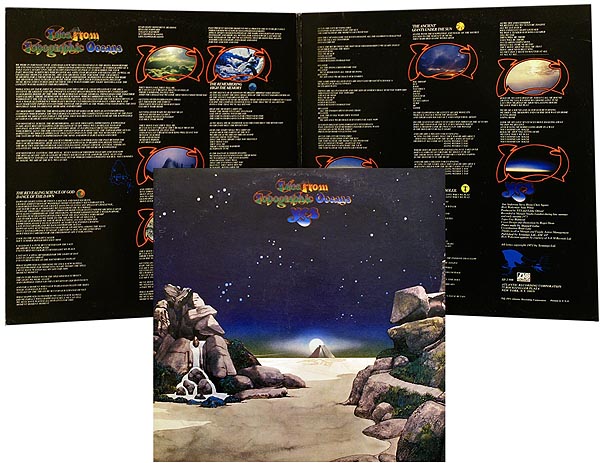 Yes / Tales From The Topographic Oceans / 2LP gatefold / Atlantic SD2 - 908 [C5]