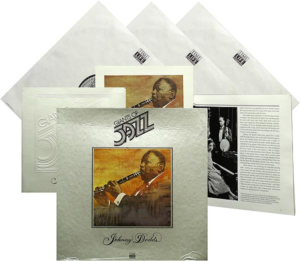 Johnny Dodds / Giants of Jazz (TimeLife edition) / 3LP box with booklet & mini poster [B5]
