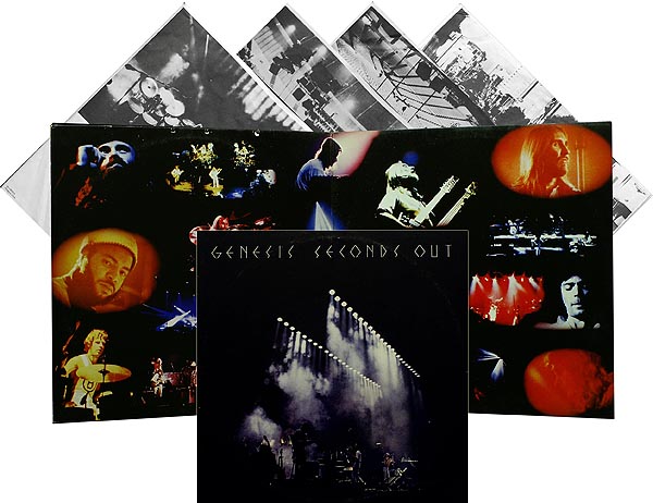 Genesis / Seconds Out / 2LP gatefold with insert / SD 2-9002 [B4][B4]