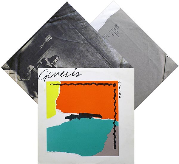 Genesis / Abacab ("A" version: red-green) / with insert / SD 19313 [B4][B4]