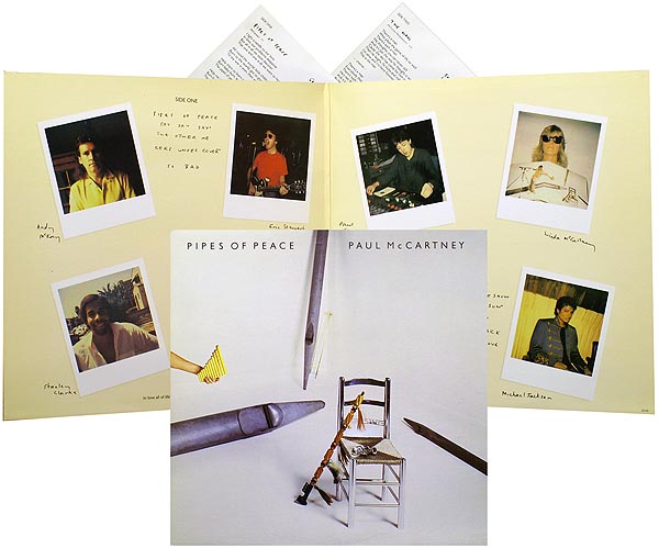 Paul McCartney / Pipes Of Peace / gatefold with insert [D5+]