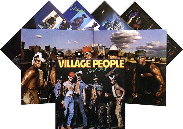 Village People / Live and Sleasy / 2LP gatefold with inserts / NBLP 2-7183 [C5]