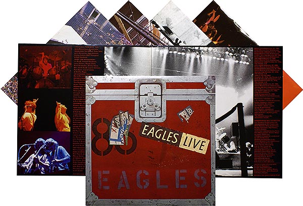 Eagles / Eagles Live / 2LP gatefold with inserts / Asylum BB-705 [B3][B3]