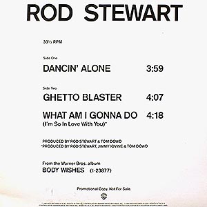 Rod Stewart / Dancing Alone 12"SP / PRO-A-2063