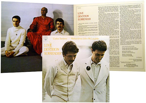 Santana / Love, Devotion & Surrender (w/ J. McLaughlin) / gatefold / KC 32043 [C3][C3]