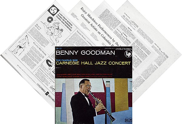 Benny Goodman / Carnegie Hall Jazz Concert / 2xLP box [A4]