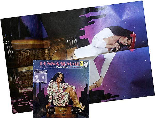 Donna Summer / On The Radio, vol 1&2 / 2LP jacket cover with poster / NBLP-2-7191 [B3]