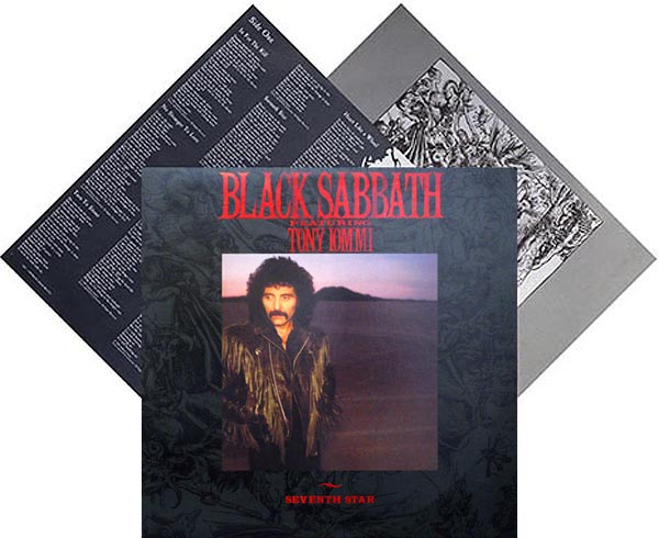 Black Sabbath /  Seventh Star / with insert / Warner 25337 [B1][DSG]