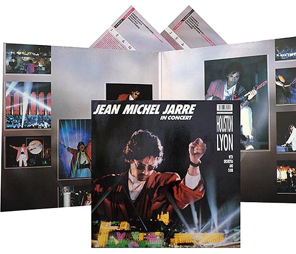Jean Michel Jarre / En Concert: Houston-Lyon / gatefold with insert / 833-170  [A5]