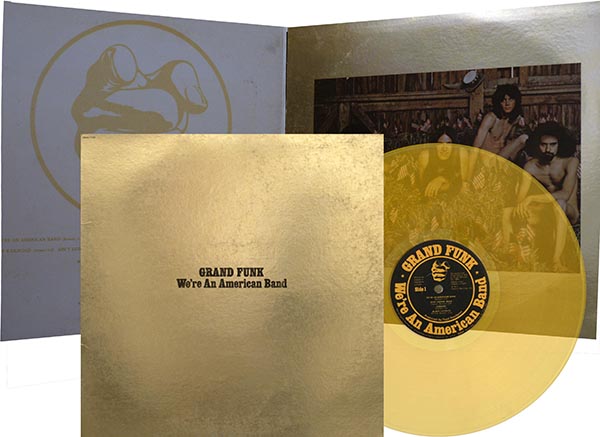 Grand Funk / We`re An American Band / gatefold (color vinyl) / Capitol SMAS-11207