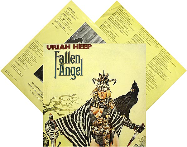 Uriah Heep / Fallen Angel / jacket cover with insert / CHR 1204 [D4]