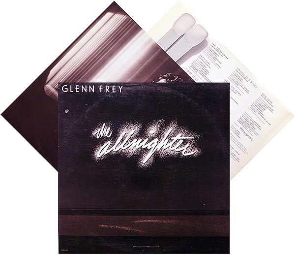 Glenn Frey (Eagles) / The Allnighter / with insert / MCA-5501 [B4][B4]