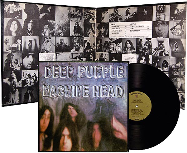 Deep Purple / Machine Head / gatefold / US green Warner BSK 3010 [A3]