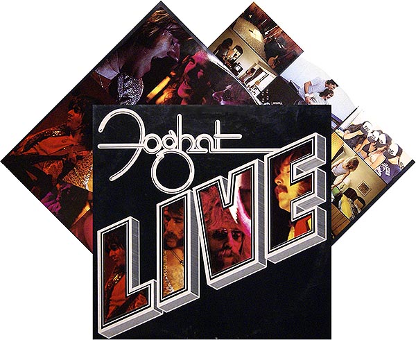 Foghat / Live / jacket cover with cutouts & insert / BRK 6971 [A4]