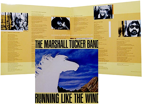The Marshall Tucker Band / Running Like The Wind / gatefold / BSK 3317 [C4]