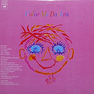 Barbra Streisand / Color Me Barbra (mono) / Columbia CL 2478 [B1][DSG]