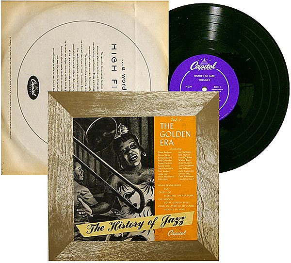 The History Of Jazz vol.2 / The Golden Era / EP mono [J2]