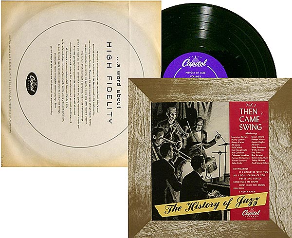 The History Of Jazz vol.3 / Then Came Swing / EP mono [J2]