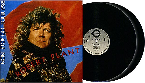 Robert Plant / Non Stop Go Tour 1988 / 2LP jacket cover / US bootleg [D2]