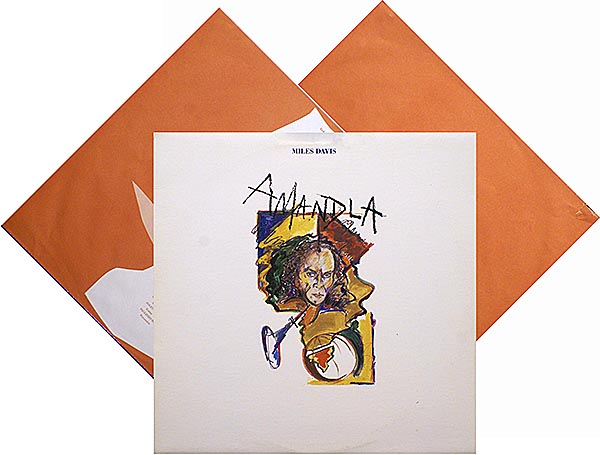 Miles Davis / Amandla / with insert / Warner 25873 [C1]