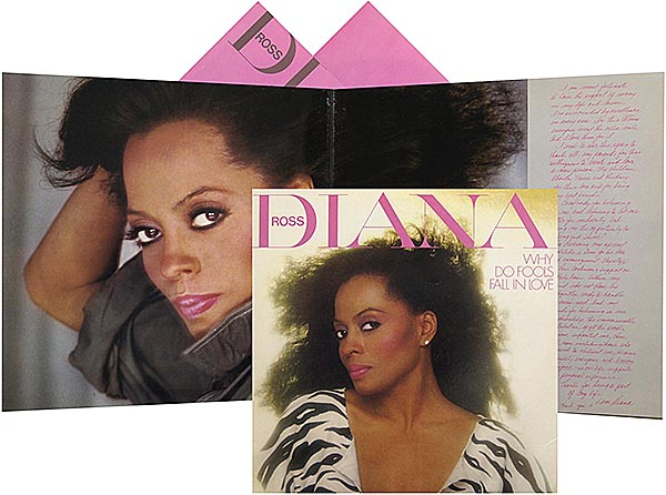 Diana Ross / Why Do Fools Fall In Love / gatefold with  insert[A3]