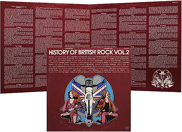 History Of British Rock vol.2 / 2LP gatefold SASH-3705 [F4]