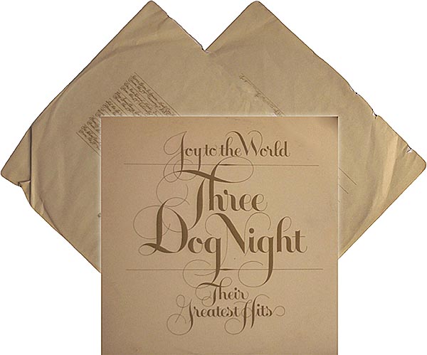 Three Dog Night / Joy To The World - Their Greatest Hits / jacket cover with insert / MCA-37120 [C4]