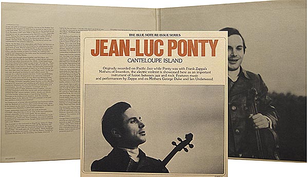 Jean-Luc Ponty / Canteloupe Island / 2LP gatefold (reissue) / Blue Note BN-LA632 [A5]
