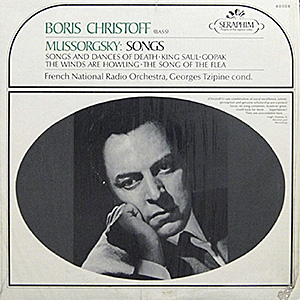 Boris Christoff / Mussorgsky Songs / Seraphim 60008 [D6]