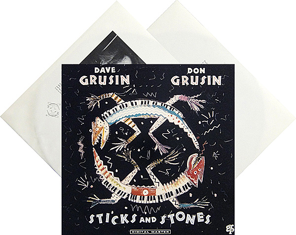 Dave Grusin & Don Grusin / Sticks And Stones / with insert / GRP  1051 [B2]