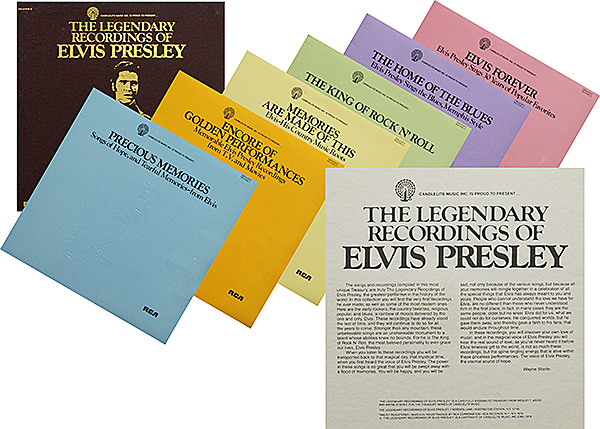 Elvis Presley / The Legendary Recording... / 6xLP box [A6]