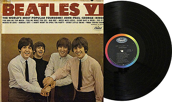 Beatles / Beatles VI (mono) / Rainbow Capitol T 3258 [C6+]
