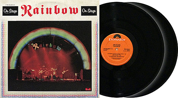 Rainbow / On Stage / 2LP jacket cover / Polydor 1801 [C2]