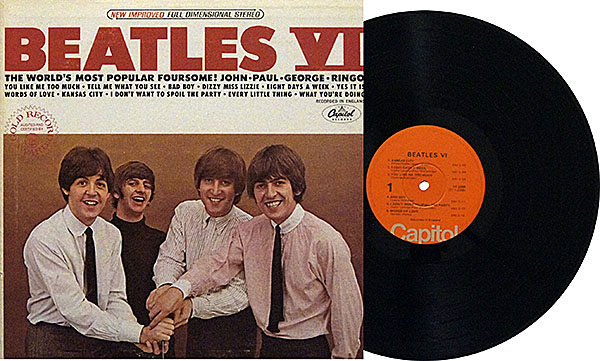 Beatles / Beatles VI / Red Capitol ST 3258 [C6+]