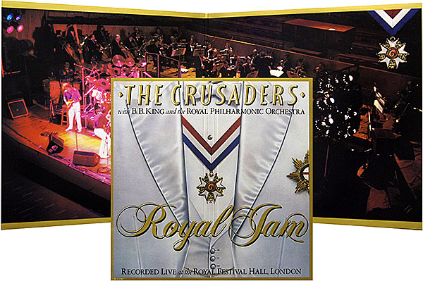 Crusaders / Crusaders with B.B. King and RPO: Royal Jam / 2LP gatefold / MCA-2-801 [B2][DSG]