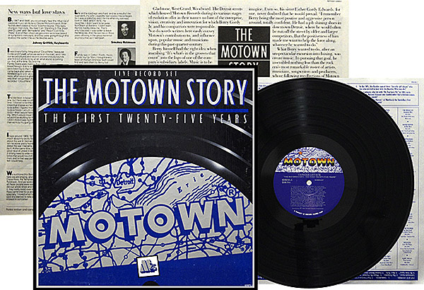 The Motown Story (25 Years Anniversary) / 4LP box [F6]